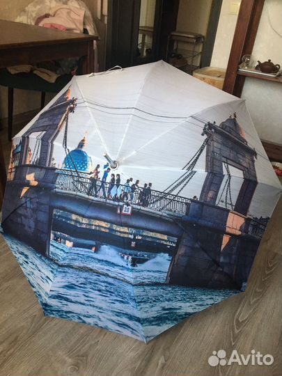 Зонт трость женский River Amico