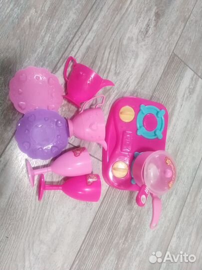 Посудка, кухня, игрушки для песочницы