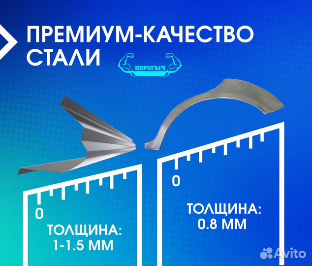 Пороги и арки Chevrolet Cruze Нижний Новгород