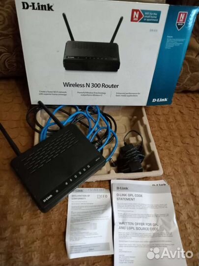 Факс модем, радиопередатчик D-Link Wireless 300 Ro