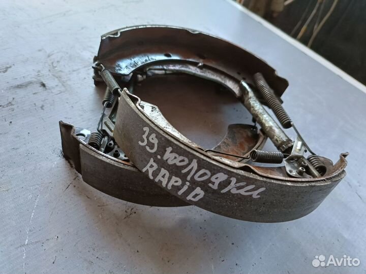 Колодки тормозные задние Skoda Rapid