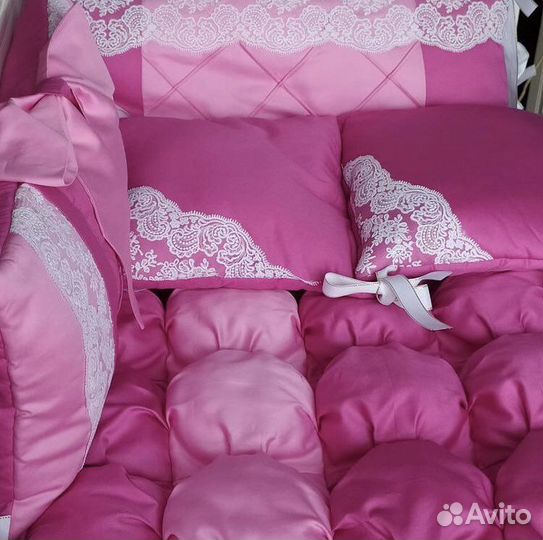 Бортики в детскую кроватку