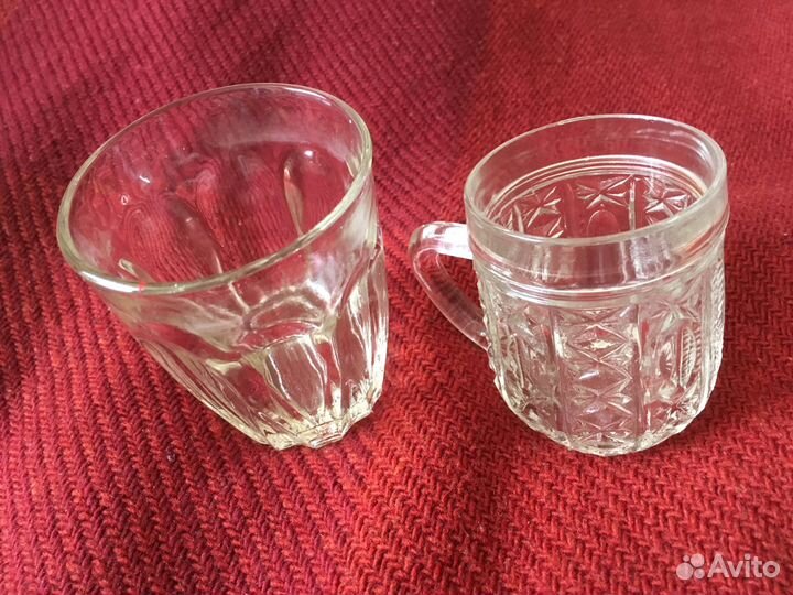 Стаканы, кружки, рюмки СССР