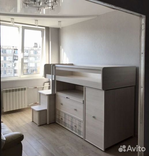 Детская кровать чердак