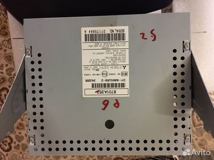 Магнитола штатная к Митцубиши ASX