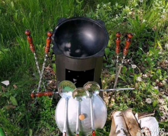 Печь для казана 22 лит