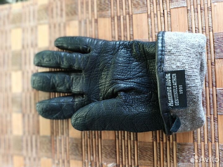 Перчатки женские кожаные размер 7