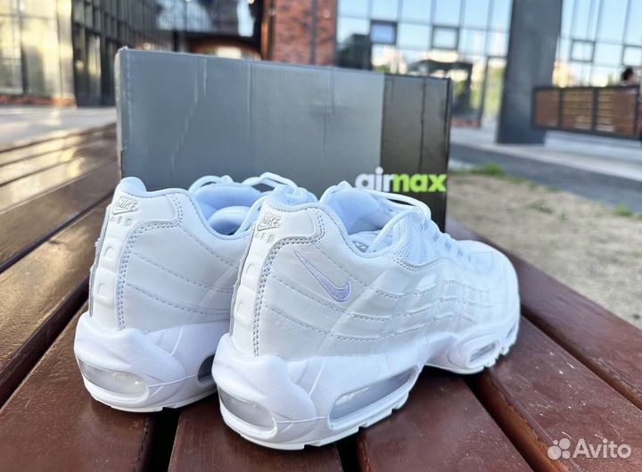 Кроссовки Nike air max 95 белые