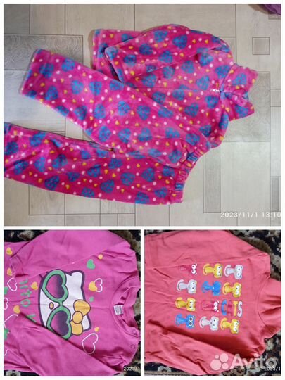 Вещи для девочки 3-7 лет