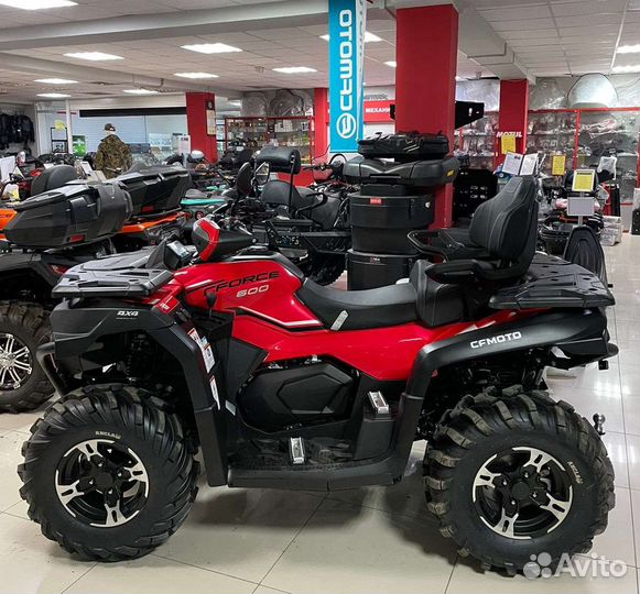 Квадроцикл cfmoto cforce 600 Advanced EPS NEW крас