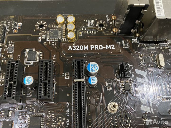 Материнская плата MSI A320M PRO-M2 AM4 сокет