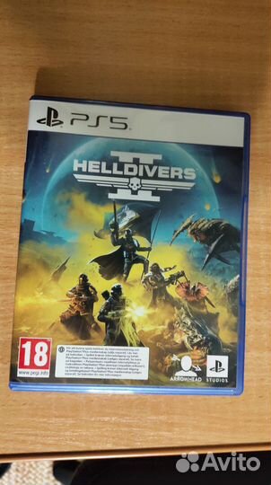 Helldivers 2 ps5 диск