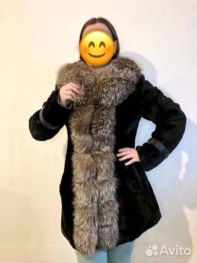 Шуба мутоновая 42