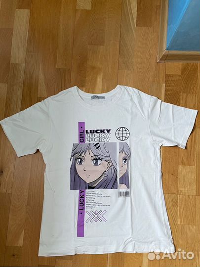 Футболка с принтом