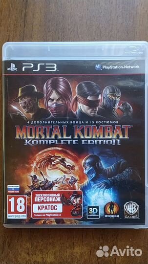 Mortal kombat koplete edition PS3