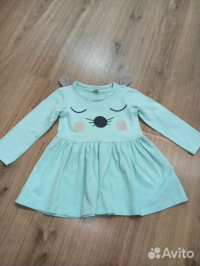 Платье для девочки 86-92