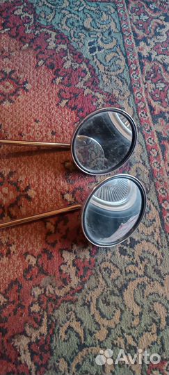 Зеркала для мотоцикла, советские, хром