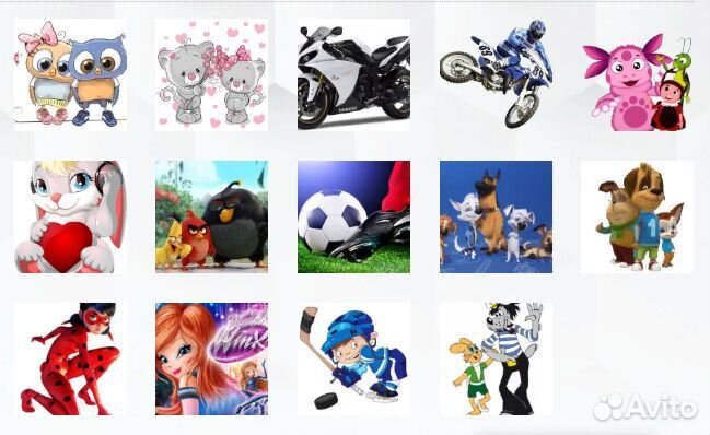 Софа с мягкой спинкой и фотопечатью