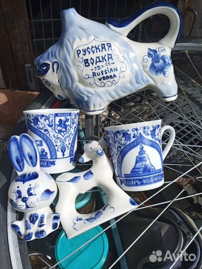 Посуда гжель СССР