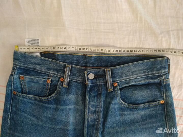 Джинсовые шорты levis 501 Оригинал,W30