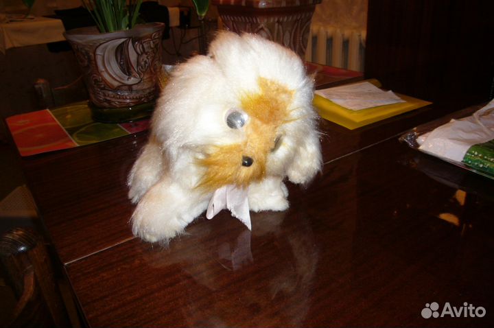 Щенок собака новая мягкая игрушка СССР