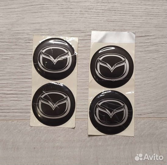 Наклейки на диски Mazda