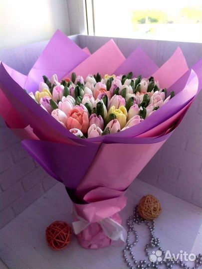 Букет из зефира