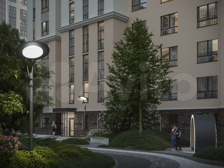 3-к. квартира, 72,2 м², 12/17 эт.