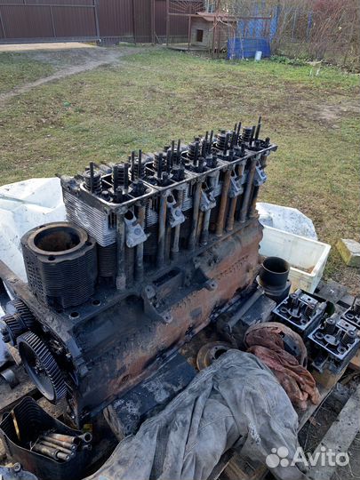 Двигатель по запчастям газ 4301