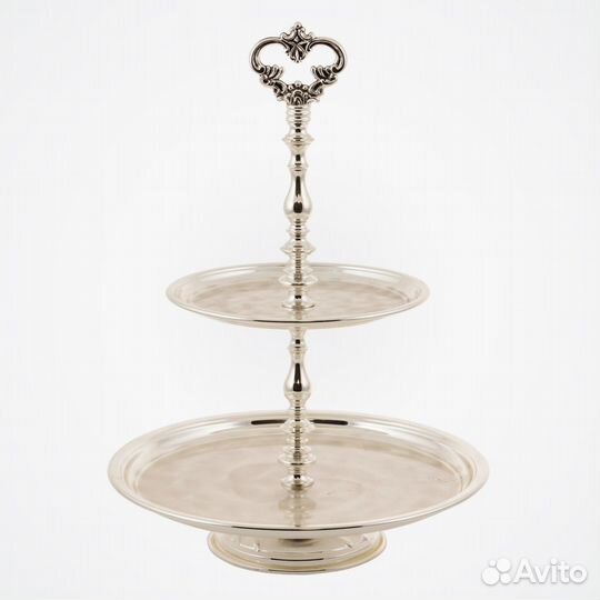 Этажерка латунная многоярусная