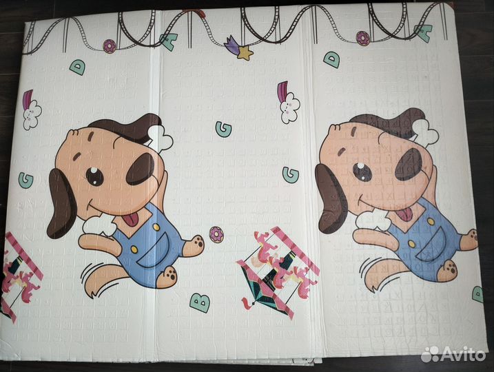 Складной детский коврик 180 200