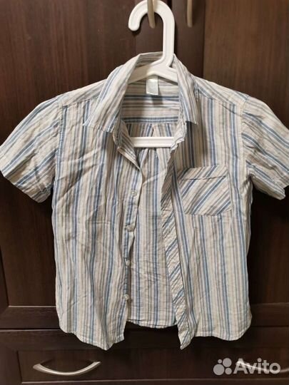 Рубашка для мальчика 128-134
