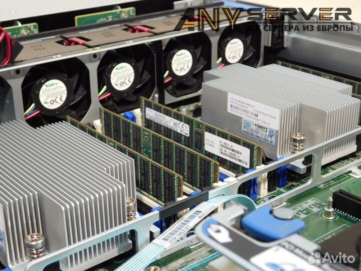 Сервер HP DL380 Gen9 2x E5-2670v3 384Gb P840 12LFF