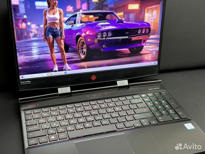 Игровой HP Omen RTX2070/ i7-8750H/ 144Hz/ SSD