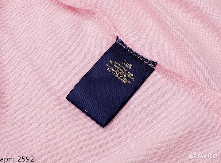 Polo ralph lauren розовый