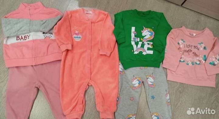Детские вещи на девочку 80