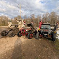 День рождения на багги, квадроциклах brp,polaris, Хотьково