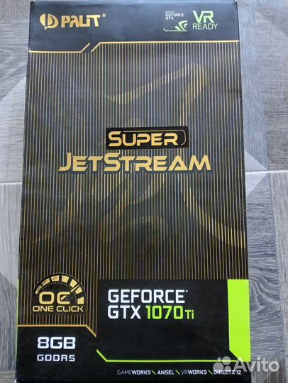 Видеокарта Palit GeForce GTX 1070 Ti