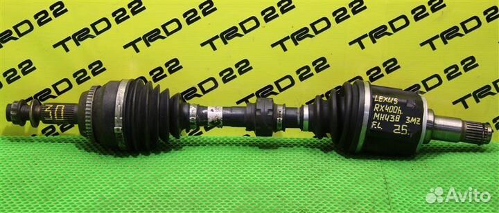 Привод передний левый Lexus Rx400H MHU38 3MZ-FE