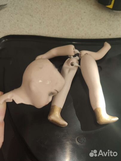 Фарфоровые ручки и ножки для куклы