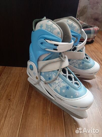 Коньки детские раздвижные. Размер 30-33