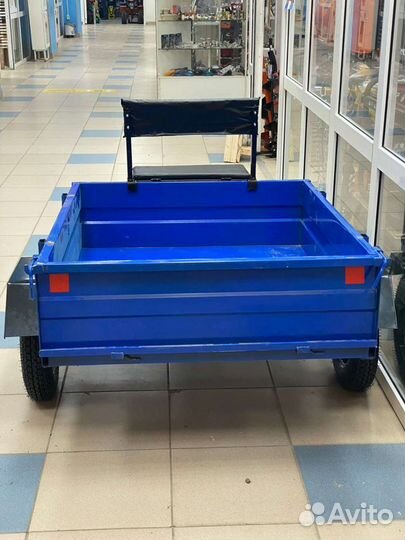 Телега к мотоблоку 2-местная 500кг forza тпм 2-221