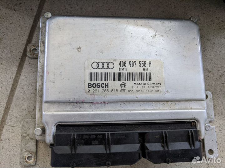 Блок управления двигателем от Audi A8 D2