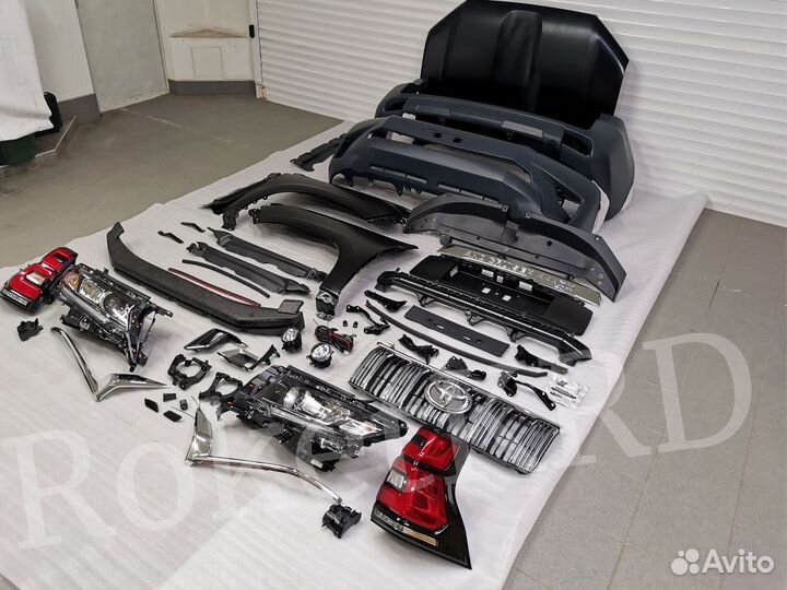 Рестайлинг Toyota Land Cruiser Prado 150 2018+