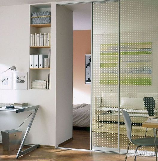 Раздвижные перегородки на заказ