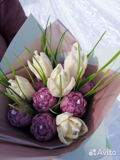 Букет из свечей