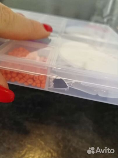 Набор бисера и бусин новые