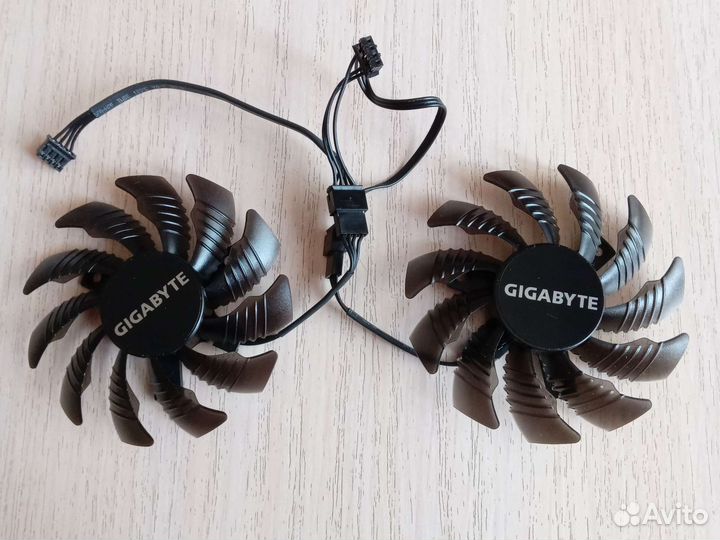 Вентиляторы для видеокарт gigabyte, оригинал