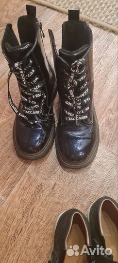 Ботинки демисезонные для девочки 35 размер