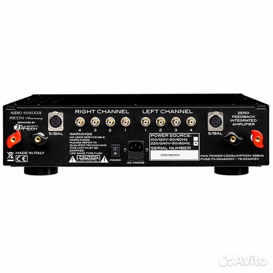 Интегральный усилитель Audio Analogue Puccini Anni